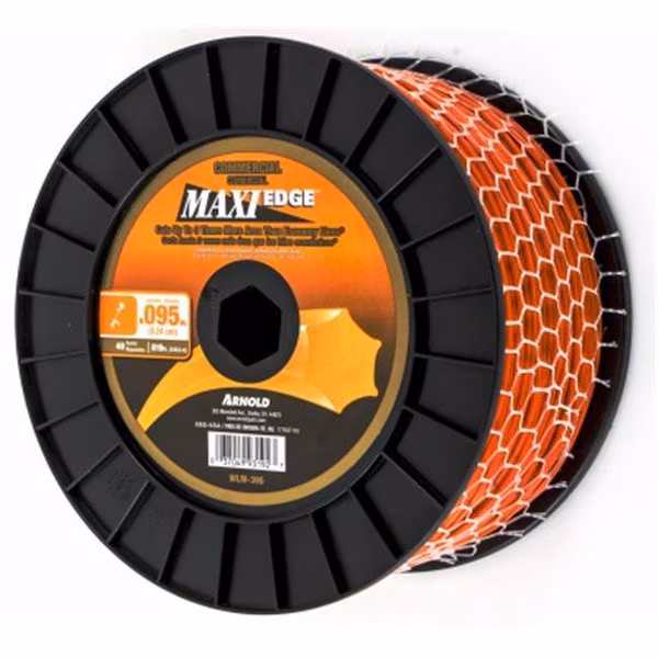 Arnold 245877 819 ft. x 0.09 in. Twisted Trimmer Line; Orange, Arnold, Mfr#: 245877